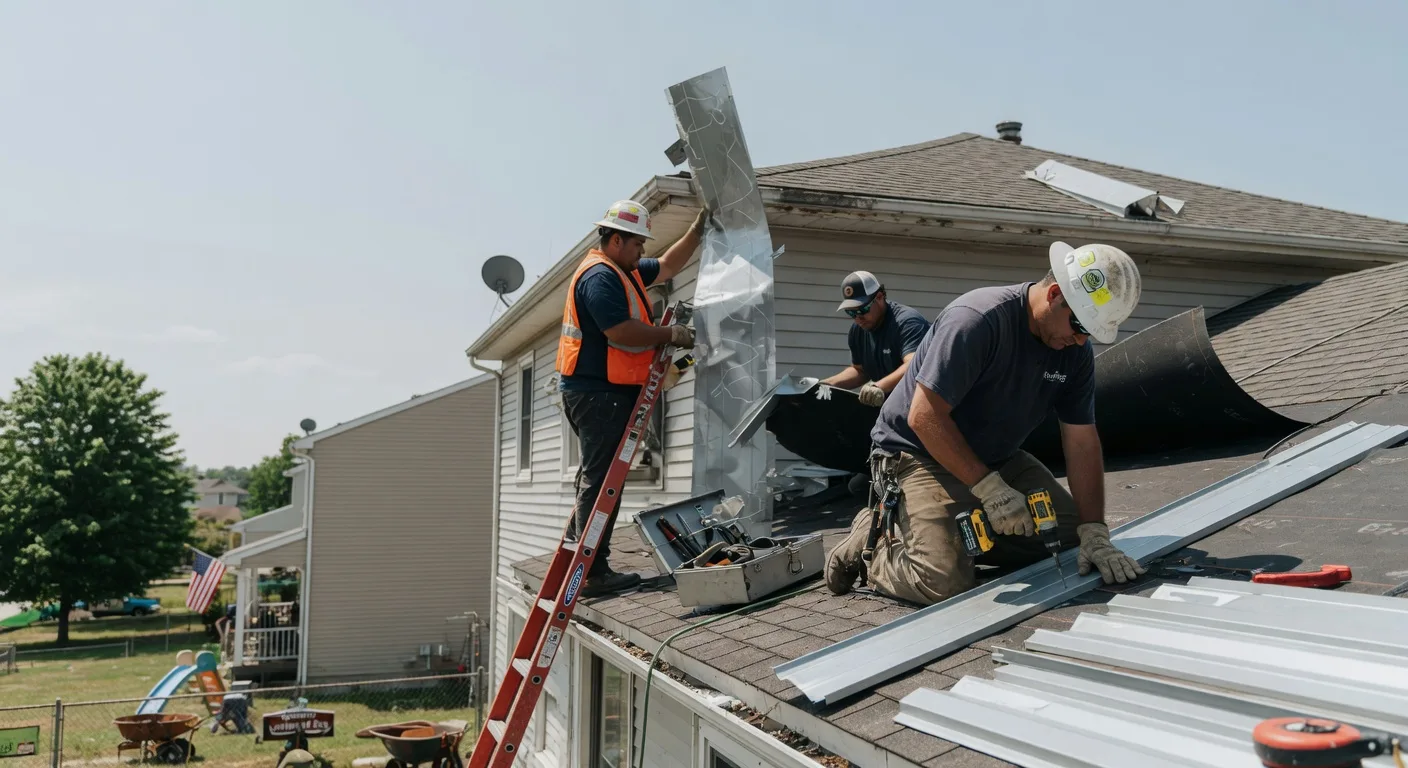 Metal Roofing Installation in Flatwoods, WV near me